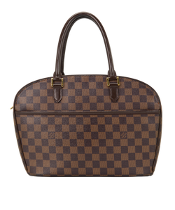 Sairra Horizontal Bag, Canvas, Damier Ebene, 2*